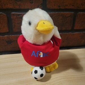Aflac Soccer Themed Duck Plush Toy
